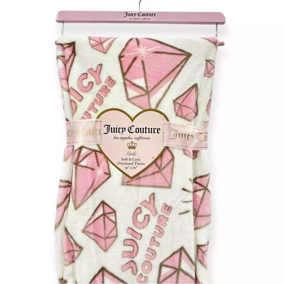 NWT Juicy Couture Blanket - Picture 2 of 2